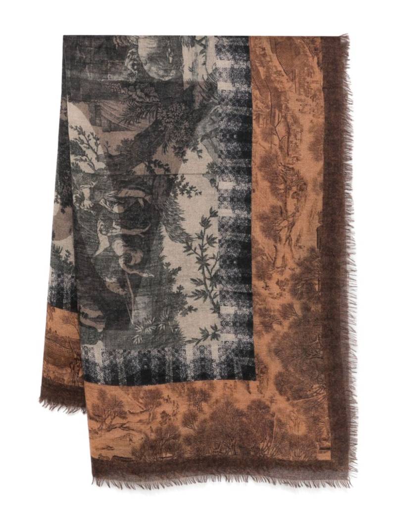 Pierre-Louis Mascia Euclide scarf - Brown von Pierre-Louis Mascia