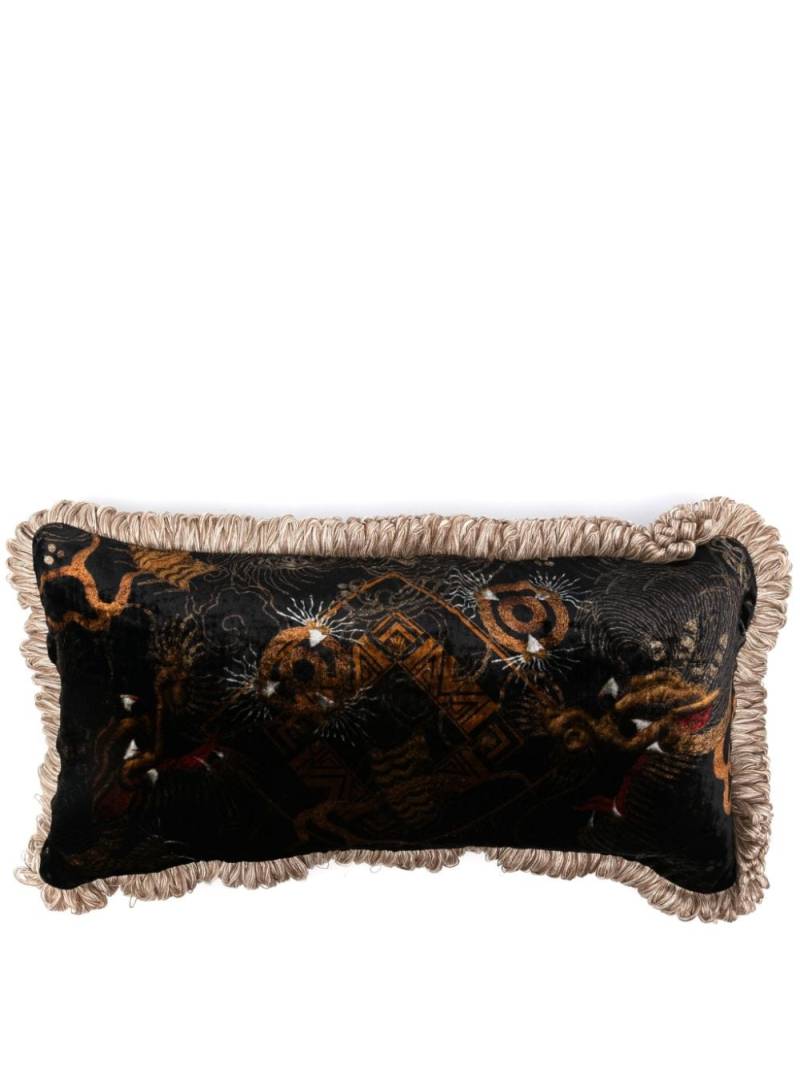 Pierre-Louis Mascia Kanpur cushion (30cm x 60cm) - Black von Pierre-Louis Mascia