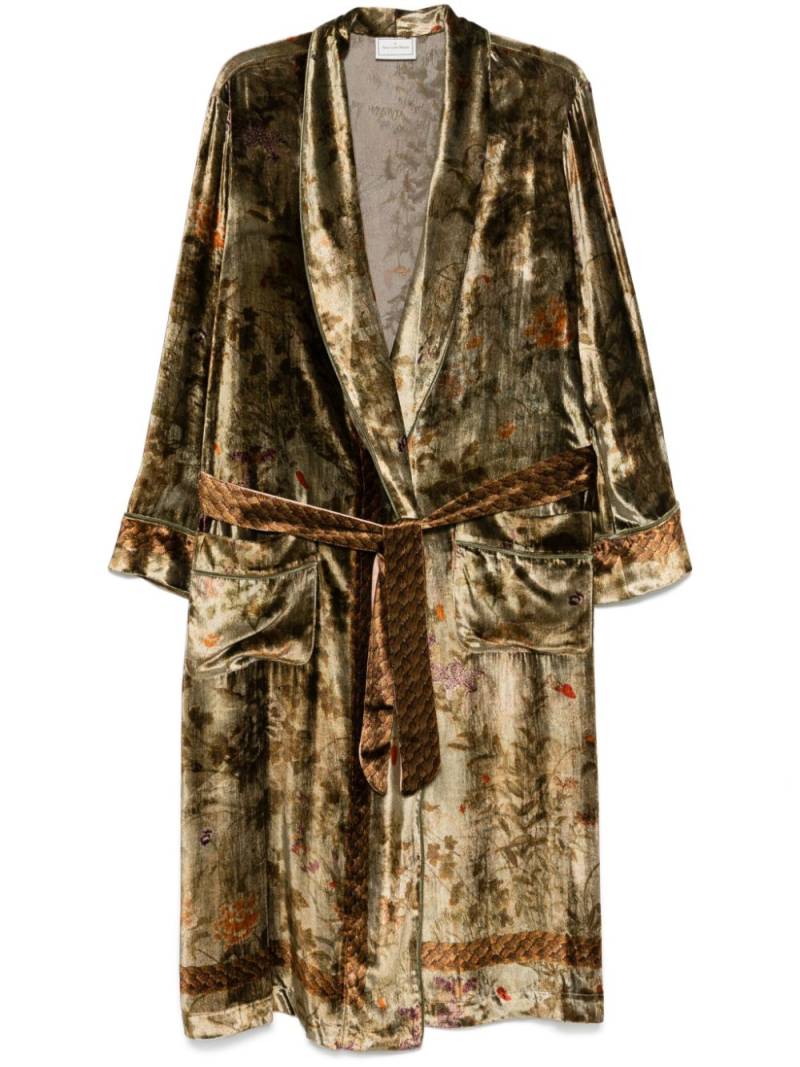 Pierre-Louis Mascia Kanpur dressing gown - Green von Pierre-Louis Mascia