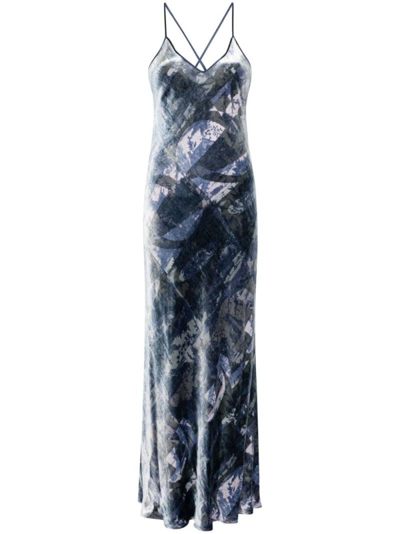 Pierre-Louis Mascia Kanpur maxi dress - Blue von Pierre-Louis Mascia