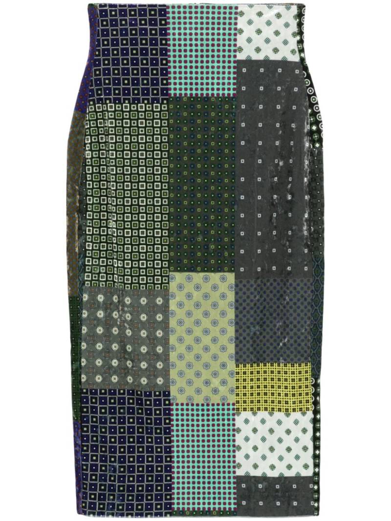 Pierre-Louis Mascia Ranat midi skirt - Green von Pierre-Louis Mascia