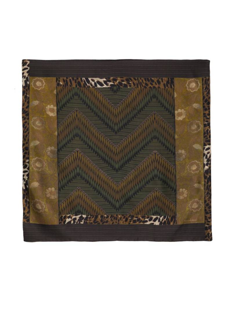 Pierre-Louis Mascia graphic-print silk scarf - Multicolour von Pierre-Louis Mascia