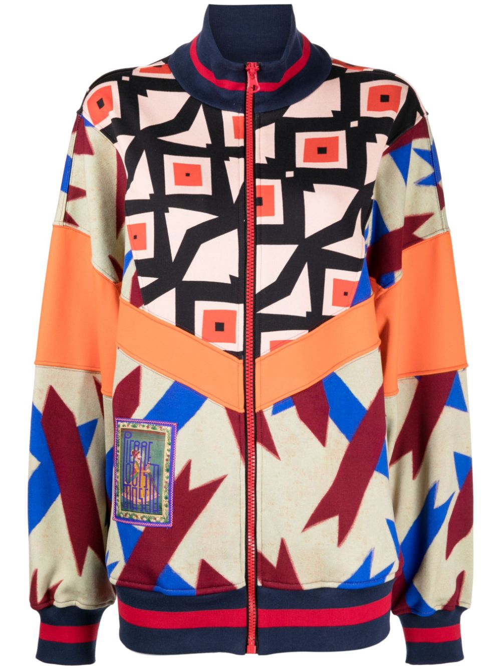 Pierre-Louis Mascia patchwork bomber jacket - Multicolour von Pierre-Louis Mascia