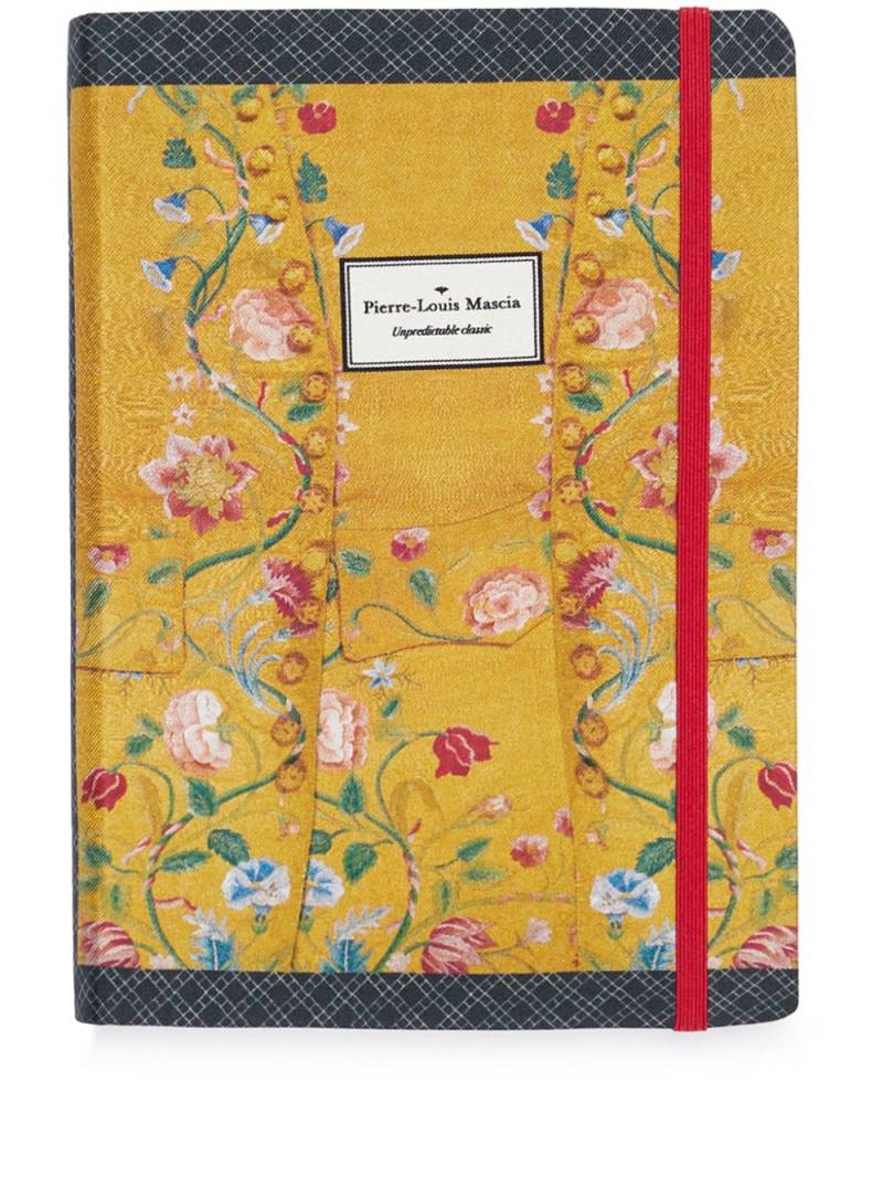 Pierre-Louis Mascia silk notepad (15cm x 21cm) - Yellow von Pierre-Louis Mascia