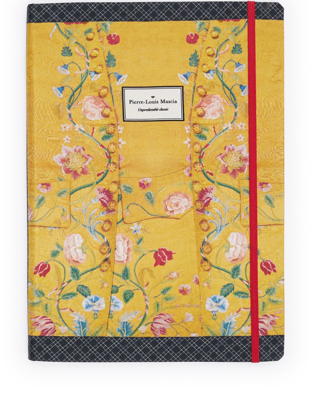 Pierre-Louis Mascia silk notepad (21cm x 30cm) - Yellow von Pierre-Louis Mascia