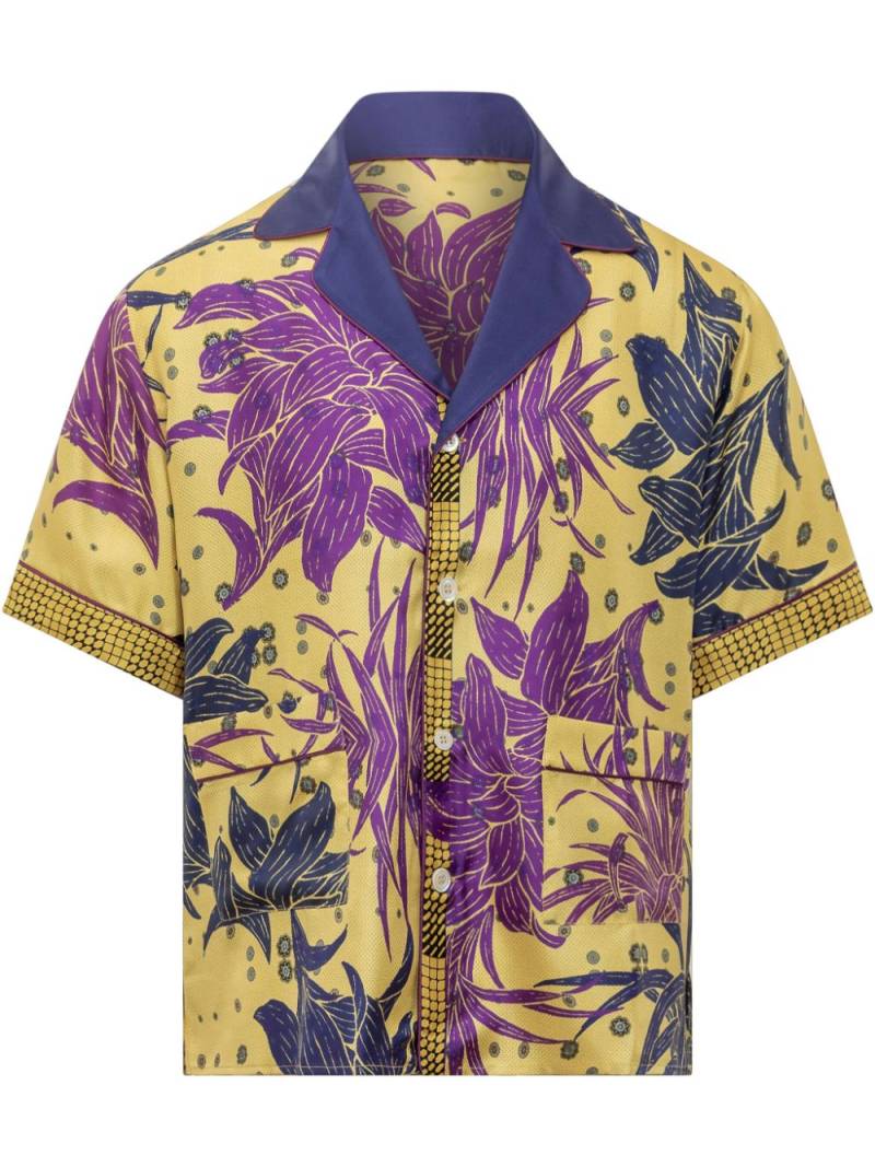 Pierre-Louis Mascia silk shirt - Yellow von Pierre-Louis Mascia