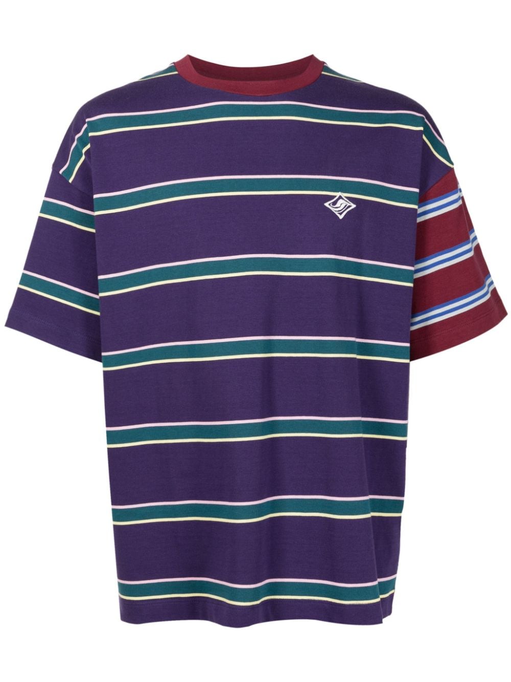 Piet Soul striped T-shirt - Multicolour von Piet