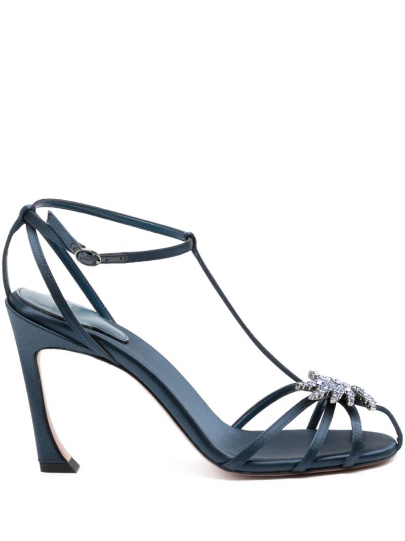 Pīferi 100mm Maggio pumps - Blue von Pīferi