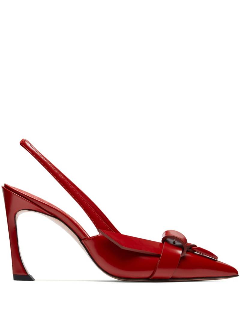 Pīferi 85mm Tighter pumps - Red von Pīferi