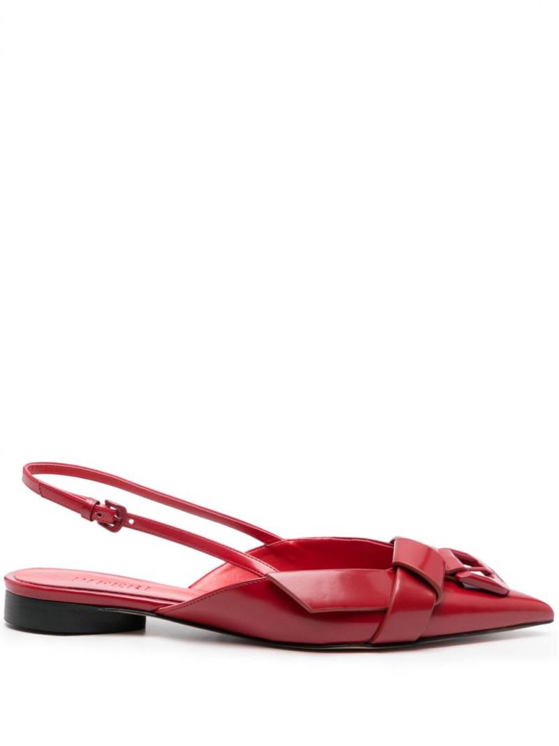 Pīferi Tighter slingback pumps - Red von Pīferi