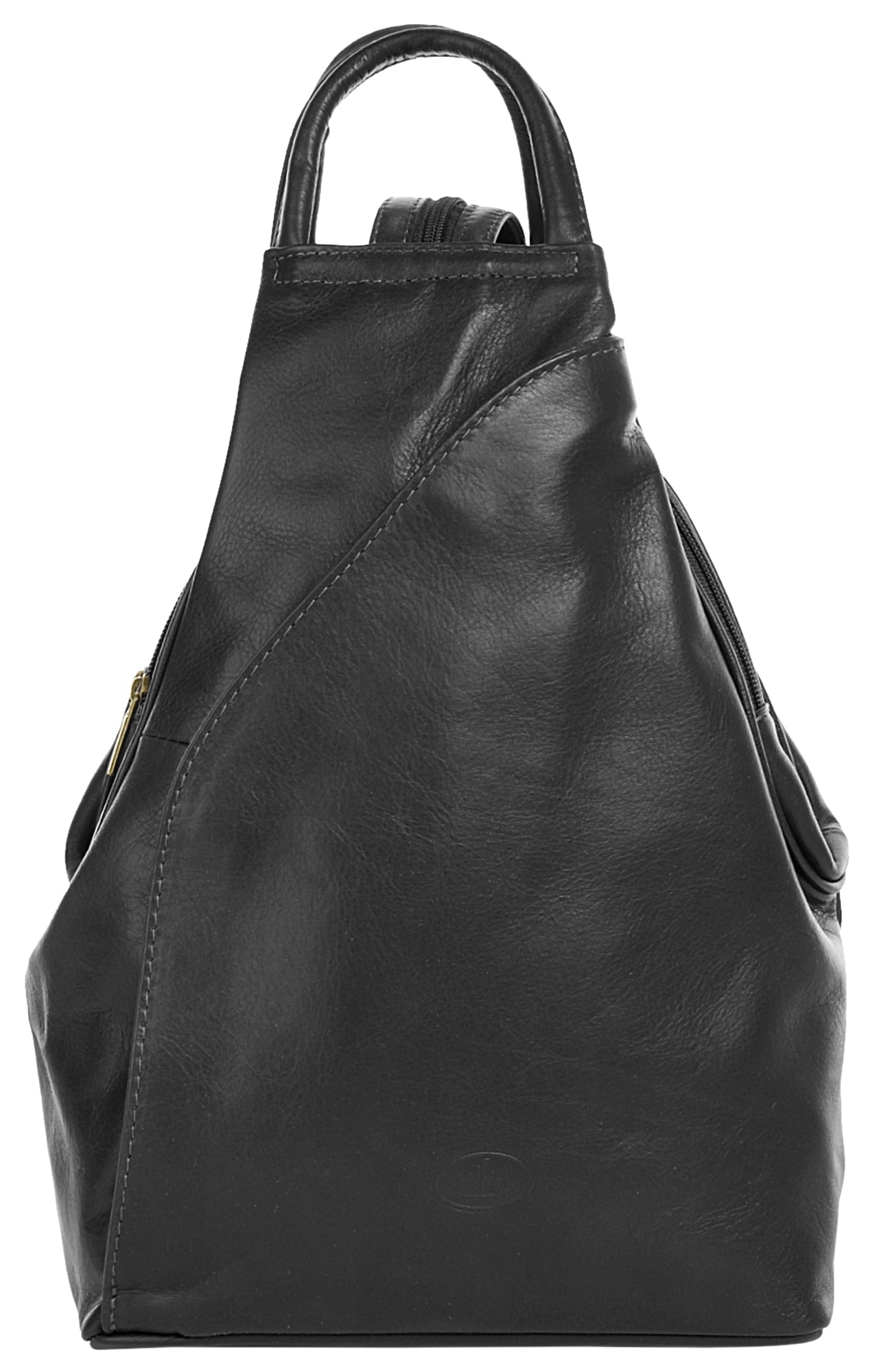 Piké Cityrucksack, echt Leder, Made in Italy von Piké