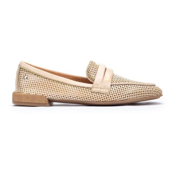 Almeria - Leder Loafer Damen Beige 35 von Pikolinos