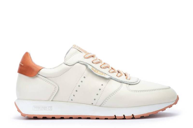 Barcelona - Leder Sneaker Damen Offwhite 39 von Pikolinos