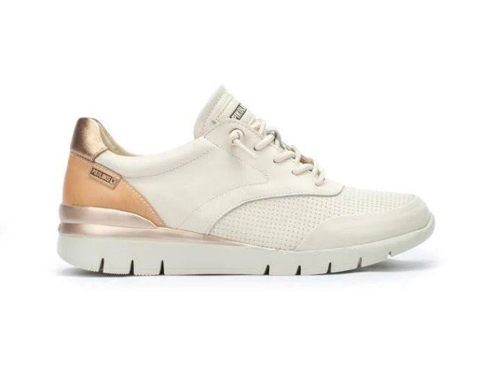 Cantabria - Leder Sneaker Damen Offwhite 41 von Pikolinos