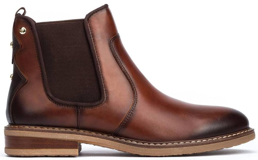 Aldaya - Leder Stiefelette Damen Braun 35 von Pikolinos