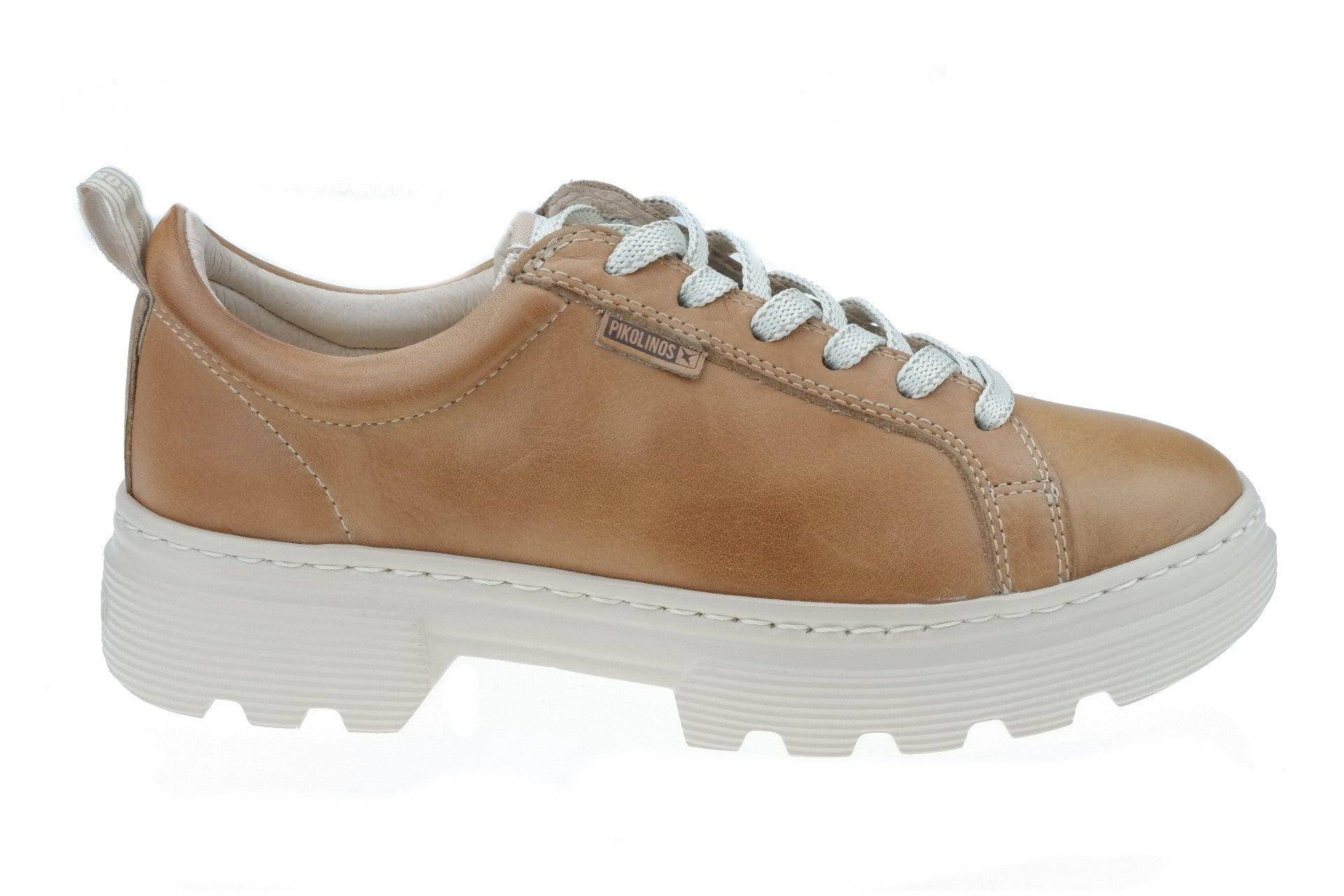 Asturias W4w-6850 - Leder Sneaker Damen Braun 36 von Pikolinos