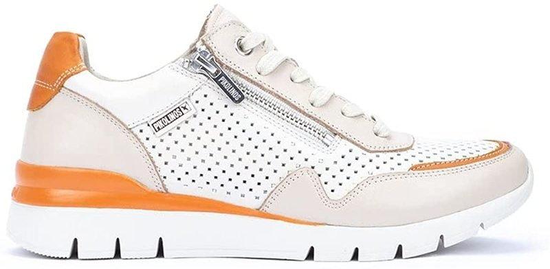 Cantabria - Leder Sneaker Damen Offwhite 36 von Pikolinos