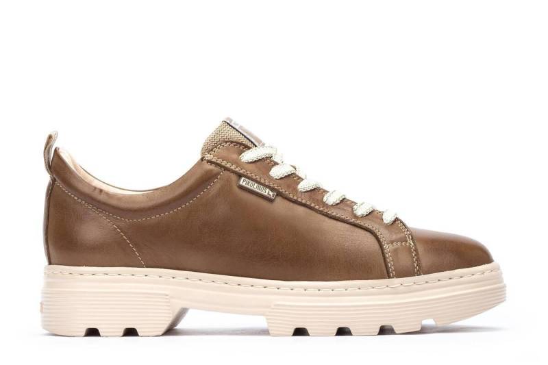 Asturias - Leder Sneaker Damen Braun 37 von Pikolinos