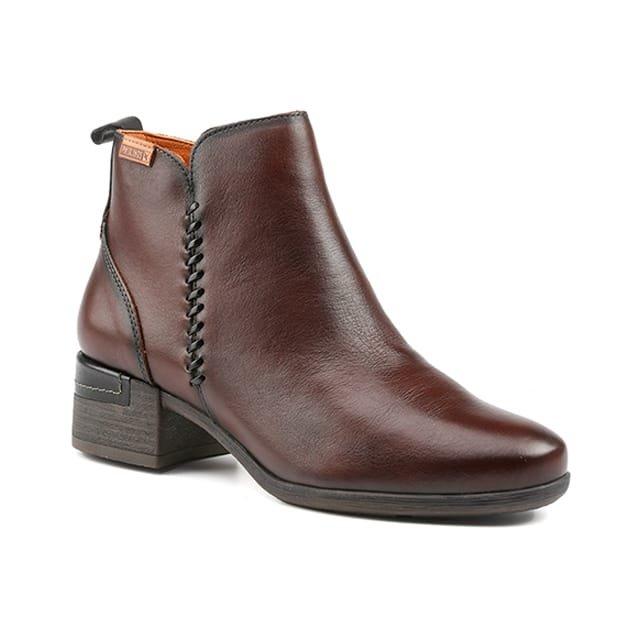 Malaga - Leder Stiefelette Damen Bordeaux 41 von Pikolinos