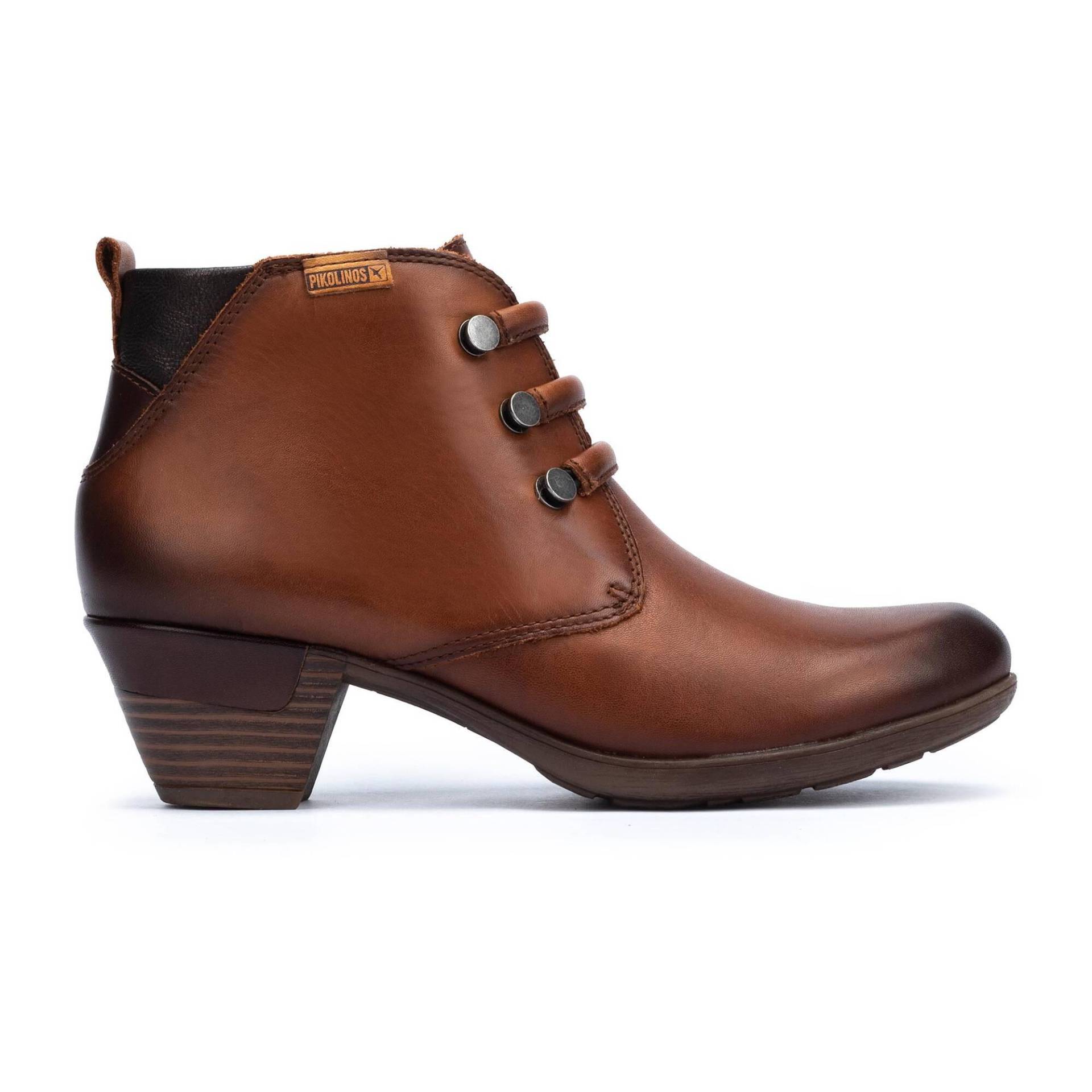 Rotterdam - Leder Stiefelette Damen Braun 42 von Pikolinos