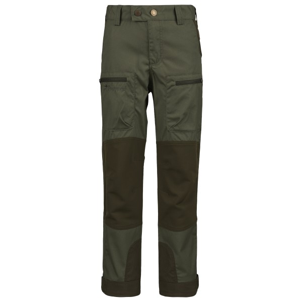 Pinewood - Caribou TC Kids Hose - Trekkinghose Gr 116;128;140;152;164;176 oliv;schwarz von Pinewood