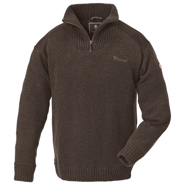 Pinewood - Hurricane Sweater - Wollpullover Gr M braun von Pinewood