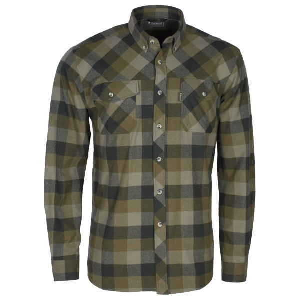 Pinewood - Lumbo Shirt - Hemd Gr L oliv von Pinewood