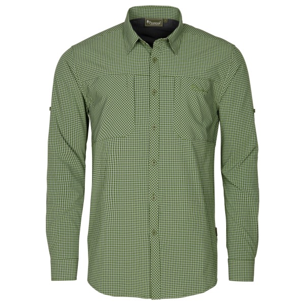 Pinewood - Nature Safe Shirt - Hemd Gr L grün von Pinewood