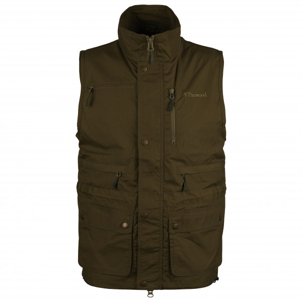 Pinewood - New Tiveden Weste - Softshellgilet Gr 3XL;4XL;5XL;L;M;S;XL;XXL braun;oliv;schwarz von Pinewood