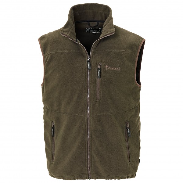 Pinewood - Pirsch/Utah Fleece Weste - Fleecegilet Gr 3XL;4XL;L;M;S;XL;XXL braun von Pinewood