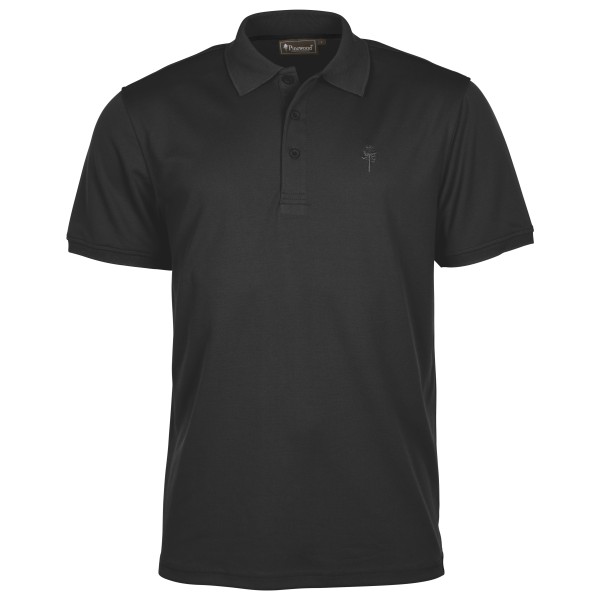 Pinewood - Ramsey Coolmax Polo Shirt - Polo-Shirt Gr L schwarz von Pinewood