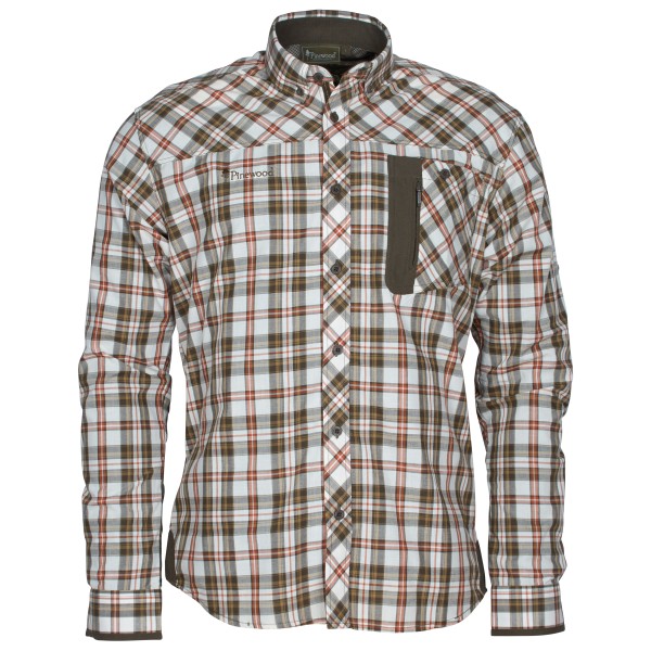 Pinewood - Wolf Shirt - Hemd Gr L grau von Pinewood
