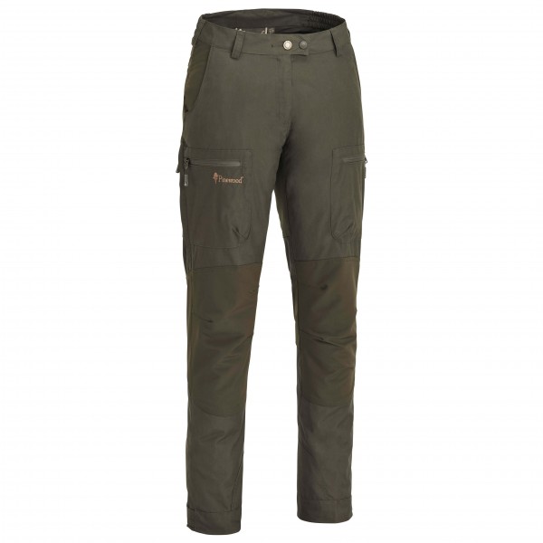 Pinewood - Women's Caribou TC Damen Hose - Trekkinghose Gr 34 - Regular braun von Pinewood