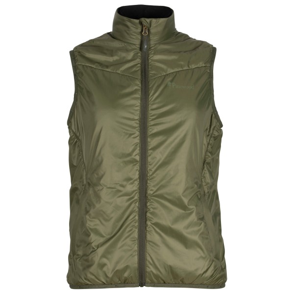 Pinewood - Women's Wool Insulated Midlayer Vest - Wollgilet Gr L oliv von Pinewood