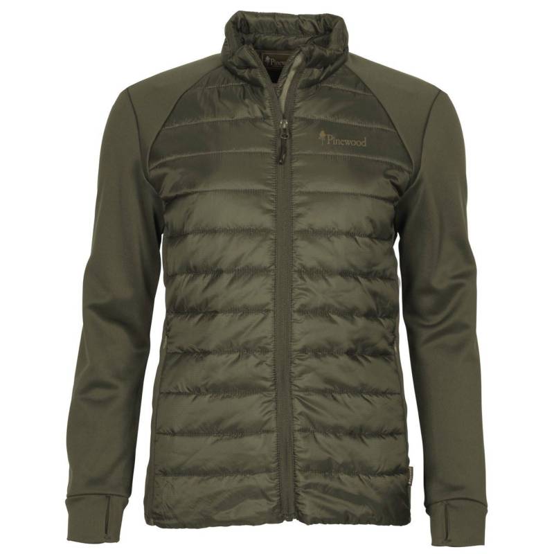 Daen-daunenjacke Finnveden Hybrid Power Damen Olivegrün M von Pinewood