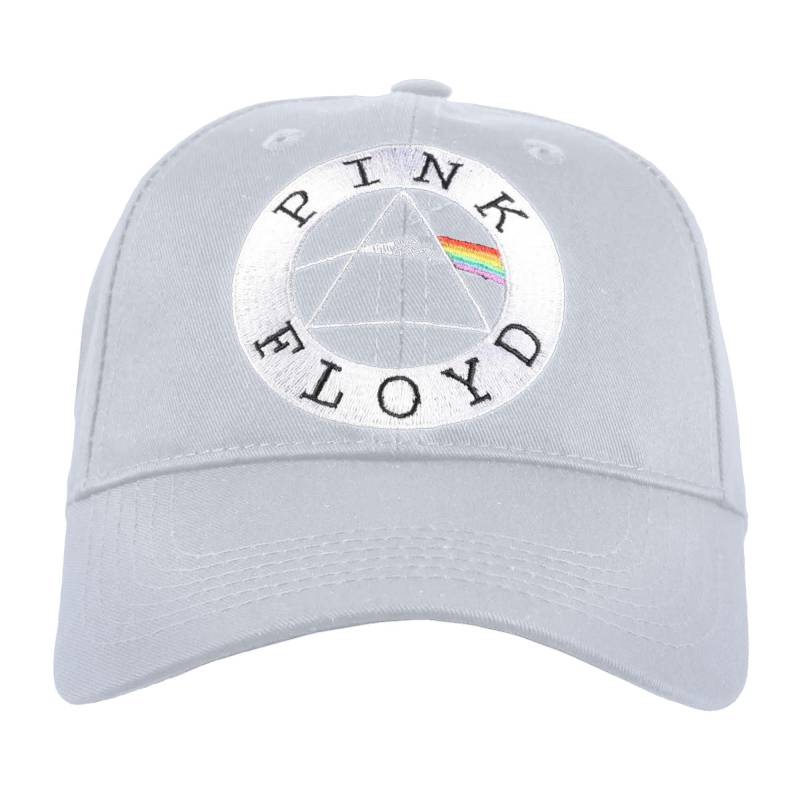 Pink Floyd - BaseballMütze Logo, für Damen, Weiss, One Size von Pink Floyd