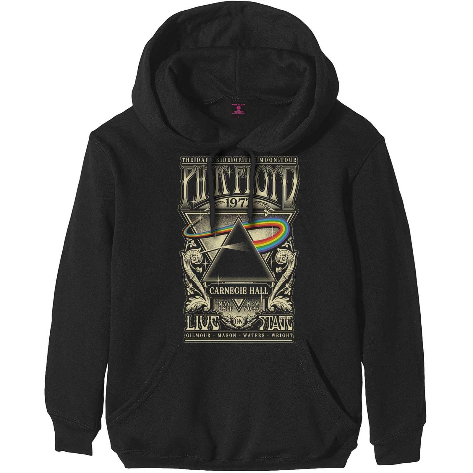 Pink Floyd - Carnegie Hall Kapuzenpullover, für Damen, Schwarz, Größe XXL von Pink Floyd