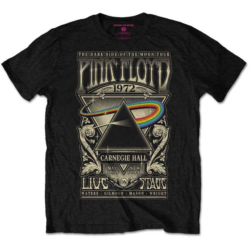 Carnegie Hall Tshirt Damen Schwarz L von Pink Floyd