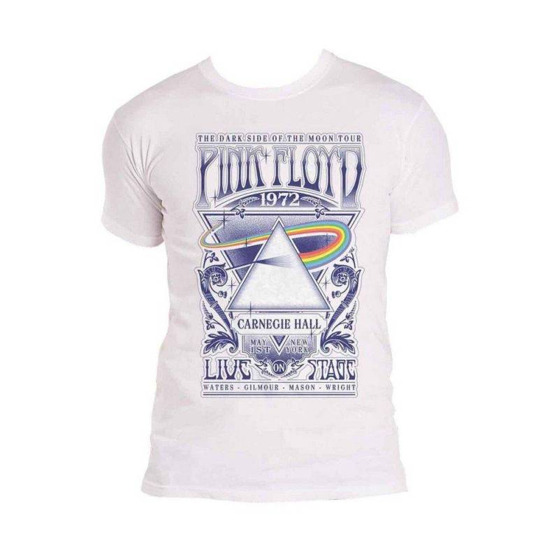 Carnegie Hall Tshirt Damen Weiss XL von Pink Floyd