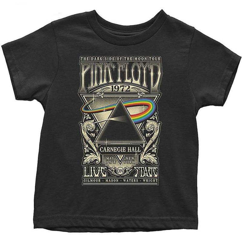 Carnegie Hall Tshirt Jungen Schwarz 110 von Pink Floyd