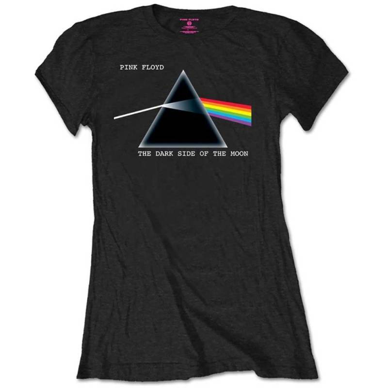 Dark Side Of The Moon Courier Tshirt Damen Schwarz M von Pink Floyd