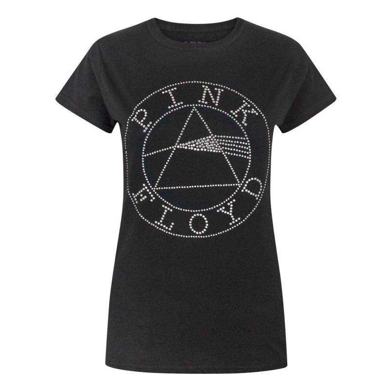 Pink Floyd - Dark Side Of The Moon T-Shirt, für Damen, Schwarz, Größe XL von Pink Floyd