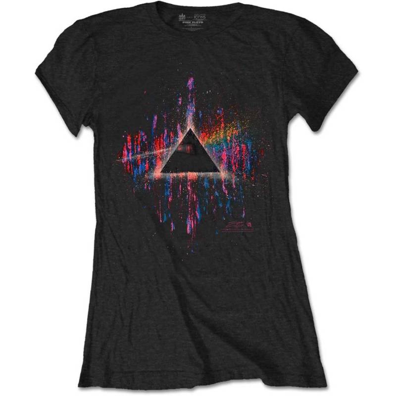 Dark Side Of The Moon Tshirt Damen Schwarz XL von Pink Floyd