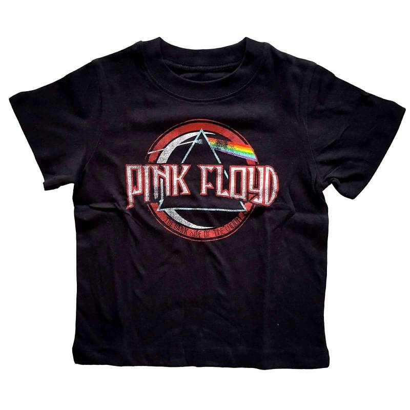 Dark Side Of The Moon Tshirt Jungen Schwarz 12 mese von Pink Floyd