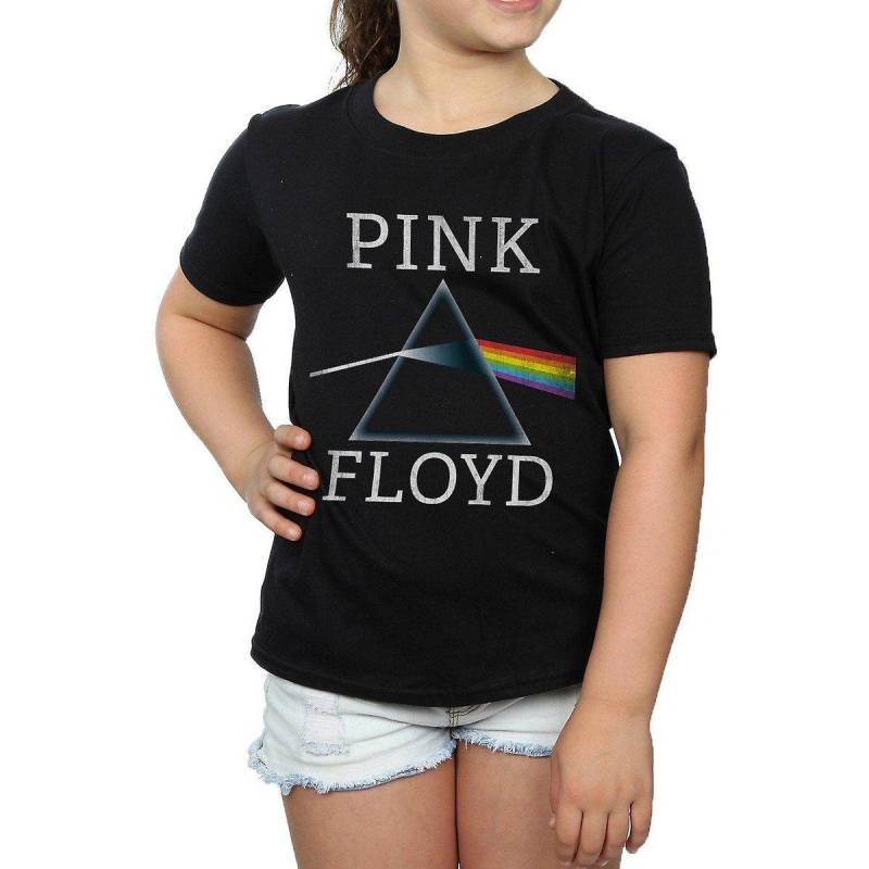 Dark Side Of The Moon Tshirt Mädchen Schwarz 116 von Pink Floyd