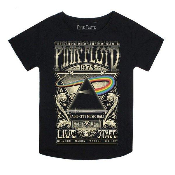 Carnegie Tshirt Damen Schwarz M von Pink Floyd