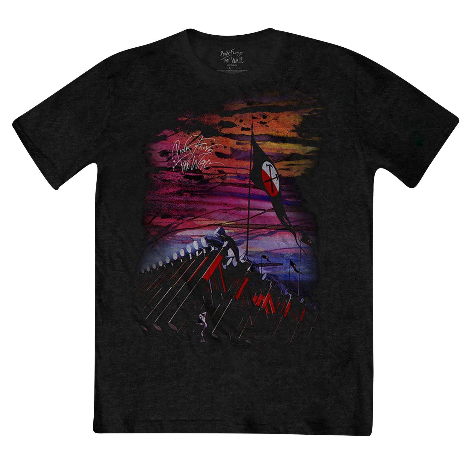 The Wall Hammers Tshirt Damen Schwarz XL von Pink Floyd