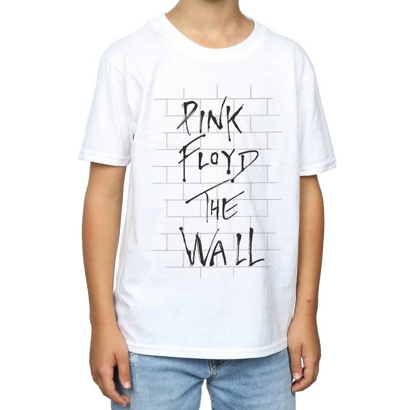 The Wall Tshirt Jungen Weiss 140/146 von Pink Floyd