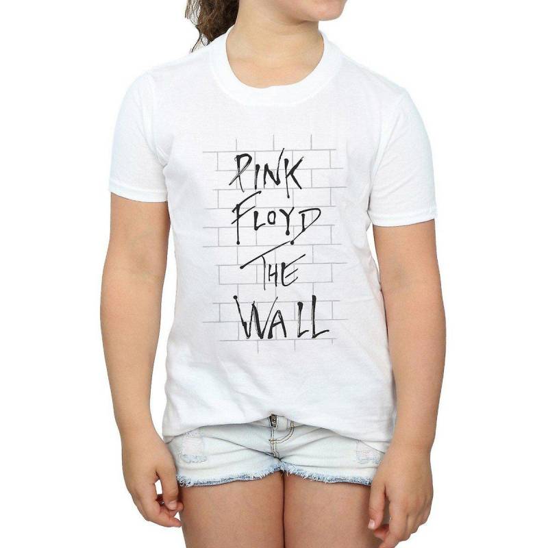 The Wall Tshirt Mädchen Weiss 116 von Pink Floyd