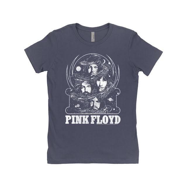 Tshirt Damen Charcoal Black S von Pink Floyd